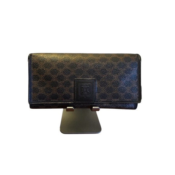 Celine Black Brown Wallet - Picture 1 of 13
